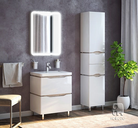 Corozo Тумба с раковиной Бостон 60 Z2 – фотография-2