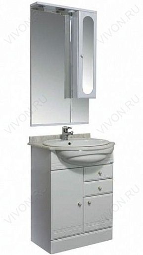 Aquanet Тумба с раковиной "Марсель 60" – фотография-2