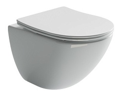 Ceramicanova Подвесной унитаз Mono Rimless CN1905 белый – фотография-1