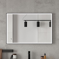 Equil Зеркало Smile 100 серый муар – фотография-7