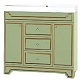 Misty Мебель для ванной Praga 105 салатовый/патина – фотография-5