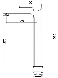 Gappo Смеситель для раковины G17-3 G1017-32 золотой сатин – фотография-3