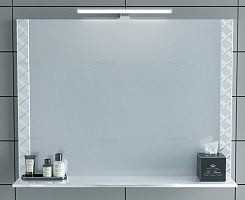 СанТа Мебель для ванной Калипсо 100 подвесная, свет – фотография-7