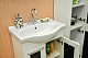Sanflor Мебель для ванной Валлетта 60 L черное стекло – фотография-9