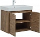 Aquanet Мебель для ванной Nova Lite 75 2 дверцы подвесная дуб рустикальный – картинка-26