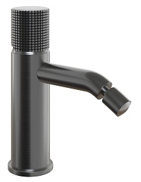 Cezares Смеситель для биде Cox grip 7GPZ304 брашированный чёрный – фотография-1
