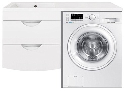 Style Line Мебель для ванной Жасмин-2 120 L Люкс Plus белый – фотография-9