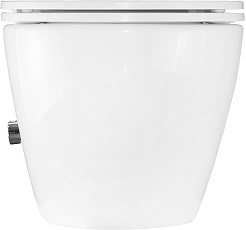 Azario Унитаз подвесной Grado AZ-046E-NR безободковый с функцией биде белый – фотография-5