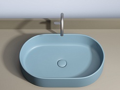 Ceramicanova Мебельная раковина Element 60 CN6048ML голубой матовый – фотография-2