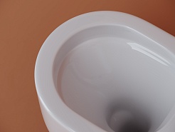 Ceramicanova Подвесной унитаз Ulma Rimless CN4006 белый – фотография-8