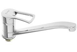 Frap Смеситель для кухни H701 F49701-B хром – фотография-2