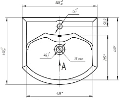 Акватон Тумба под раковину Бекка Pro 50 белая/дуб сомерсет – фотография-10