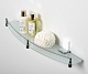 WasserKRAFT Полка стеклянная Leine К-5024WHITE – картинка-6
