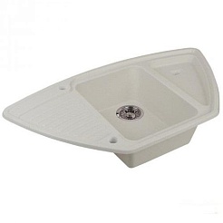 Акватон Мойка "ЛОРИЯ" белая – фотография-1