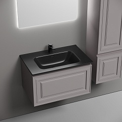 Sancos Тумба с раковиной Very 70 doha soft раковина Element 71 CN7007MB – фотография-8