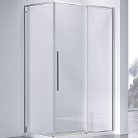 Vincea Душевой уголок Slim-N 110x80 VSR-4SN8011CL профиль хром стекло прозрачное
