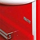 Misty Тумба с раковиной Джулия 75 подвесная красная – фотография-5