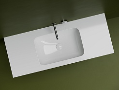 Ceramicanova Мебельная раковина Element 54 CN7018 белая – фотография-2