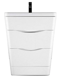 BelBagno Тумба для умывальника PIRAMIDE 650 Bianco Frassinato – фотография-1