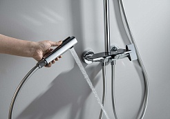 Aquatek Душевая стойка Поларис AQ3040CR хром – фотография-7