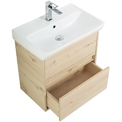 BelBagno Тумба под раковину Neon 50 с 2 ящиками подвесная Pino Bianco – фотография-3