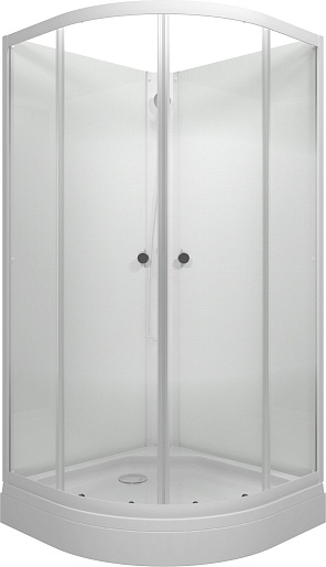 Triton Душевая кабина Лайт 90x90 А без крыши – фотография-2