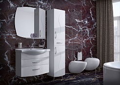 ASB-Mebel Тумба с раковиной Грета 80 подвесная – фотография-2