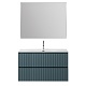 BelBagno Тумба с раковиной Uno 100 подвесная Голубой матовый с раковиной BB-8099-100 – картинка-28