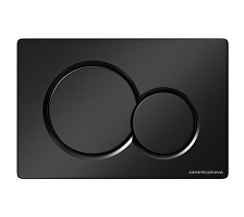 Ceramicanova Кнопка смыва Balance Circle CN12-003MB чёрный матовый
