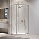 RGW Душевой уголок Passage PA-86S 90x90 профиль хром сатин стекло прозрачное – фотография-7
