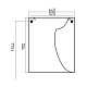 Mixline Зеркало-шкаф Глори 65 R белый – фотография-4