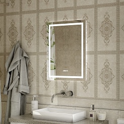 Continent Зеркало Verte Led 600x800 – фотография-8