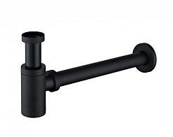 BelBagno Сифон для раковины BB-SMT2-NERO чёрный – фотография-1