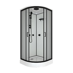 Triton Душевая кабина Прайм-Блэк-Вельвет М3 90/90А Щ0000076117 – фотография-2