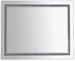 Misty Зеркало Неон 2 LED 100x80 сенсор на зеркале – фотография-1