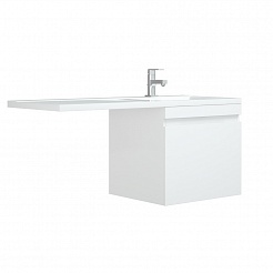 Corozo Мебель для ванной Альтаир 120 R подвесная – фотография-2