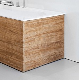 Ravak Боковой экран для ванны City 80 R дуб