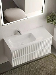 Sancos Мебель для ванной Snob R 100L bianco – фотография-5