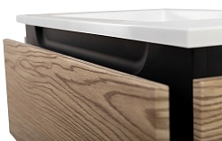 Cezares Тумба с раковиной Slider 80 с 2 ящиками дуб тангент – фотография-20