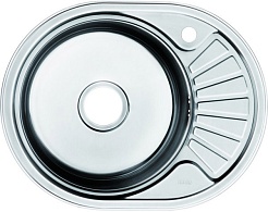 Iddis Мойка из нержавеющей стали Suno SUN60SLi77K шелк, с выпуском – фотография-1