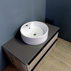 Teymi Раковина накладная Lina Pro D40 T50107 белая – фотография-9