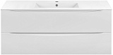 Vincea Тумба с раковиной Mia 120 2 ящика подвесная белая