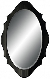  Зеркало для ванной Mero черное – фотография-1