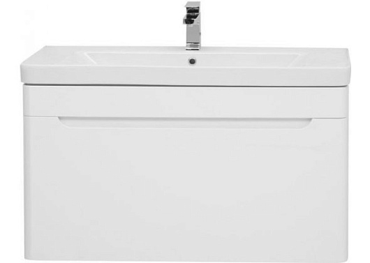 Aquanet Тумба с раковиной София 105 белая – картинка-5