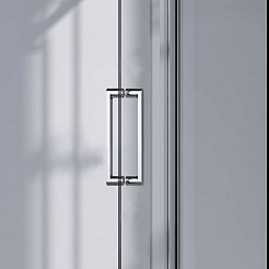 Vincea Душевой уголок Como-N 120x100 VSR-4CN1012CL профиль хром стекло прозрачное – фотография-5