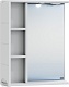 СанТа Зеркальный шкаф Родос 60 L белый – фотография-8