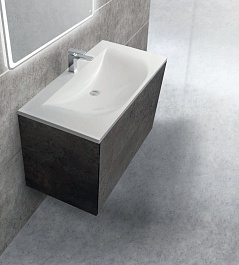 Cezares Мебель для ванной Premier-HPL  EST 100 Manganese, BTN – фотография-7