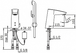 Oras Смеситель Cubista 2816F для раковины – фотография-6