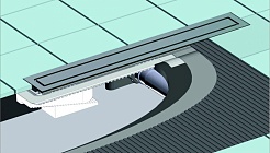 BERGES Wasserhaus Душевой лоток Top Stark 700 090150 хром матовый – фотография-6