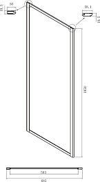 Ambassador  Душевой уголок Forsa 110x70 17021102NX-70NX – фотография-5
